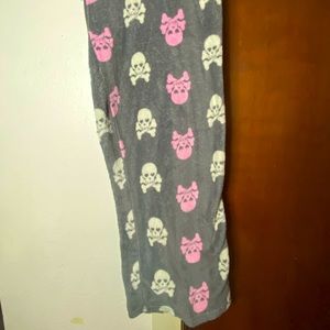 Skull pajama pants